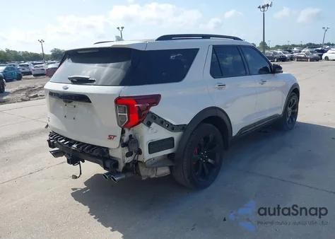 2020 Ford Explorer St из США, поврежденный, VIN 1FM5K8GC4LGD20105